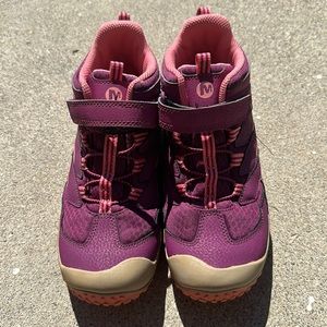 Merrell Chameleon Waterproof Hiking Boots Kids Size 4.5 EU 35.5